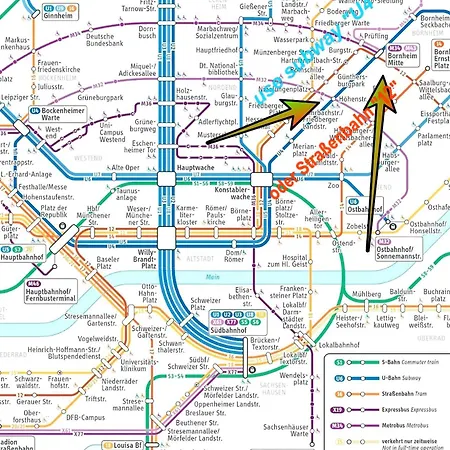 Citycentre For 1 Female Persons - Alternative 1 Child Ubytování v soukromí Frankfurt nad Mohanem